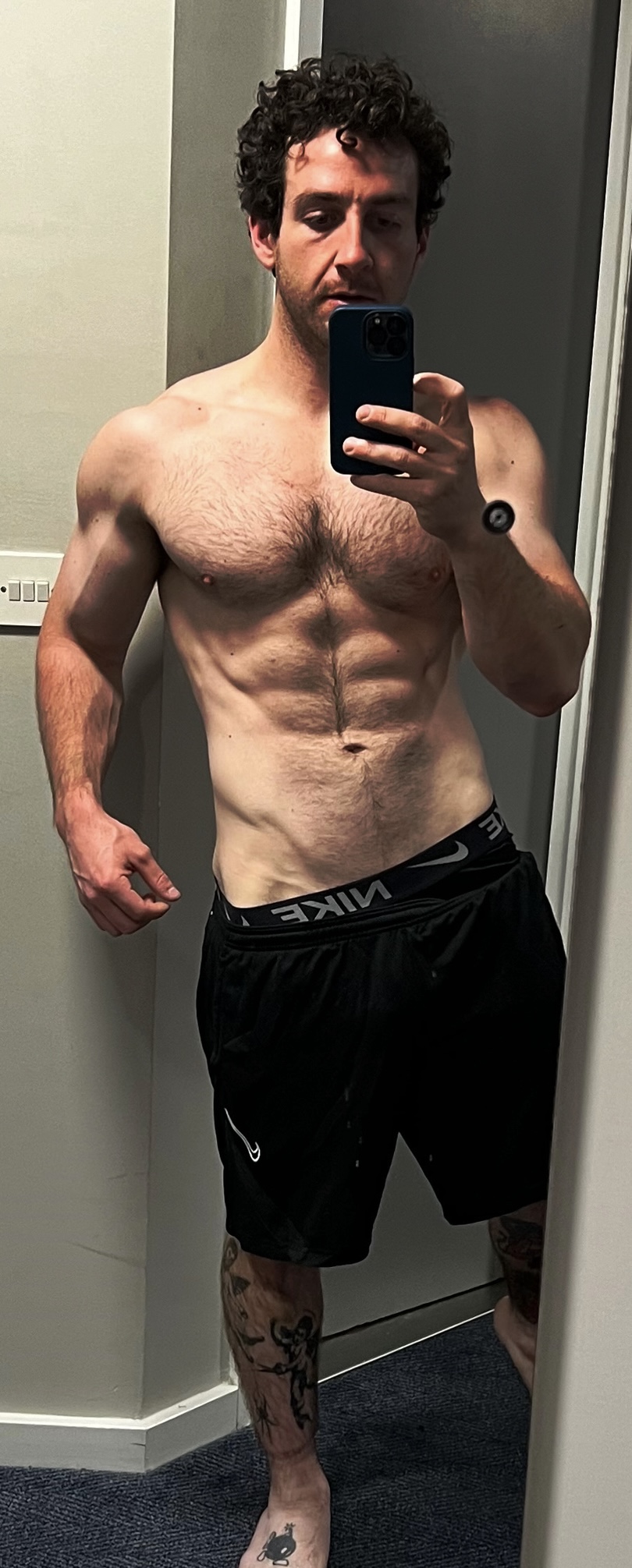 Josh after his own strength and fat loss transformation